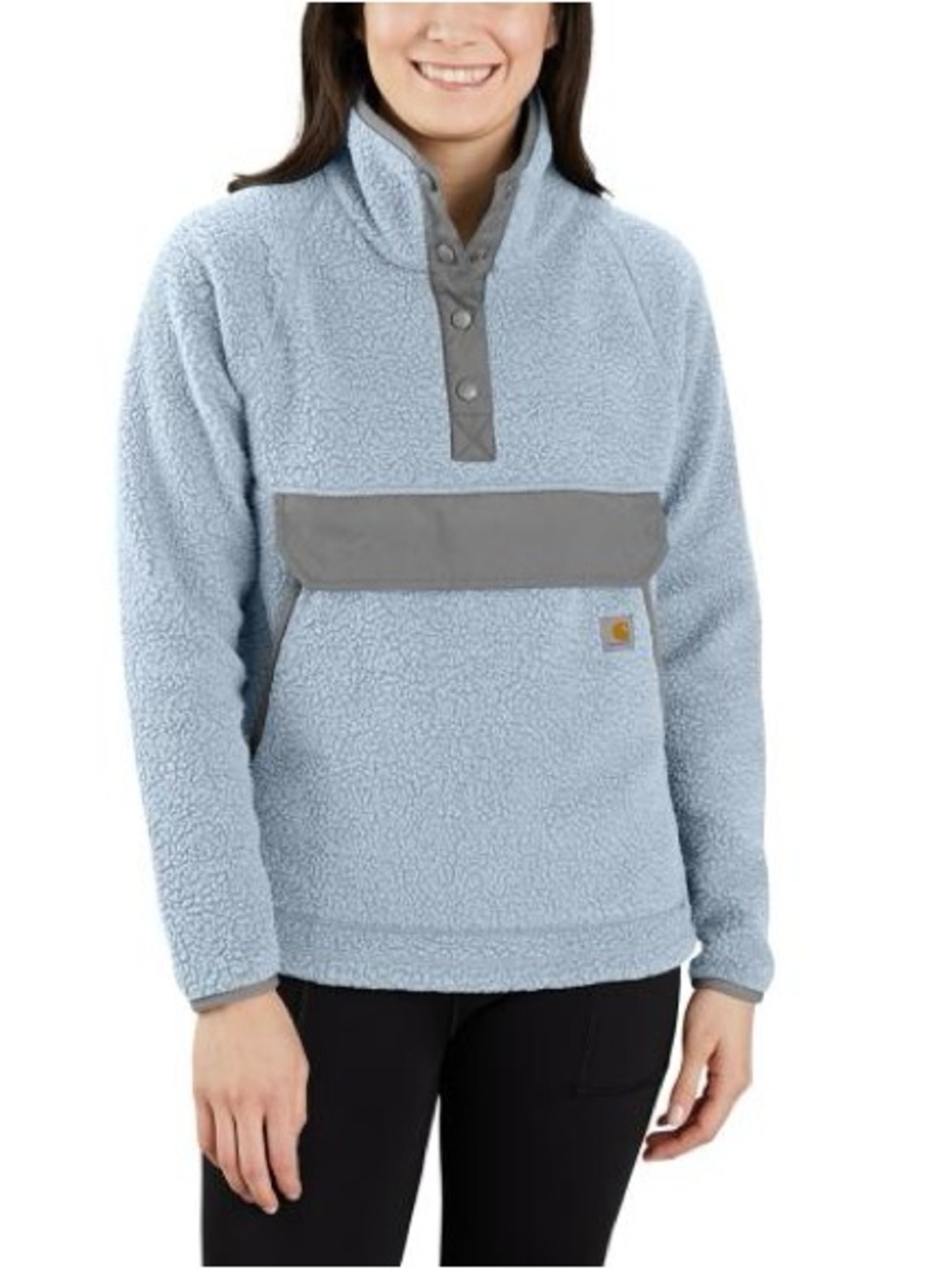 Carhartt Powder Blue Sherpa Pullover